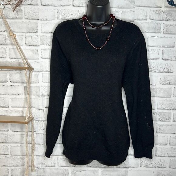 Talbots Black Knit Pullover Sweater Size 3X - Picture 1 of 5